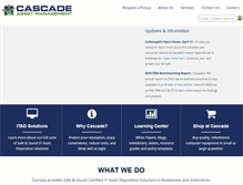 Tablet Screenshot of cascade-assets.com